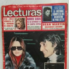 Coleccionismo de Revistas: REVISTA LECTURAS 28/12/1973 MARISOL DEAN MARTÍN. Lote 376911779