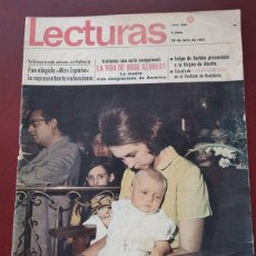 Coleccionismo de Revistas: LECTURASJULIO 1968 , JOAN COLLINS,STEVE MCQUEEN, NATHALIE WOOD,ERNEST BORGNINE,SIDNEY POITIER.