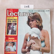 Coleccionismo de Revistas: 248 - REVISTA LECTURAS - EN PORTADA MARISOL Y MARIA VACACIONES EN MALLORCA - Nº1219 - AGOSTO 1975. Lote 400869924
