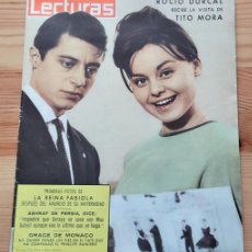 Coleccionismo de Revistas: LECTURAS Nº 595 - 13 SEPTIEMBRE 1963 - GRACE DE MONACO - MARISOL Y ANTONIO - ROCIO DURCAL