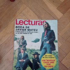 Coleccionismo de Revistas: ANTIGUA REVISTA LECTURAS N 941 1970 PORTADA Y PÁGINAS CENTRALES LOS BEATLES