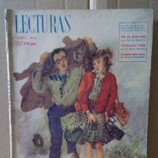 Coleccionismo de Revistas: ANTIGUA REVISTA ”LECTURAS” AÑO 1945