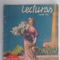 Coleccionismo de Revistas: REVISTA LECTURAS, Nº 133, JUNIO 1932