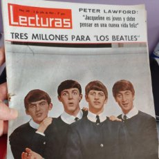 Coleccionismo de Revistas: LECTURAS ,( TRES MILLONES PARA LOS BESTLES) 1965
