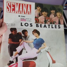Coleccionismo de Revistas: SEMANA ,( LOS BEATLES) 26 DE JUNIO DE 1965