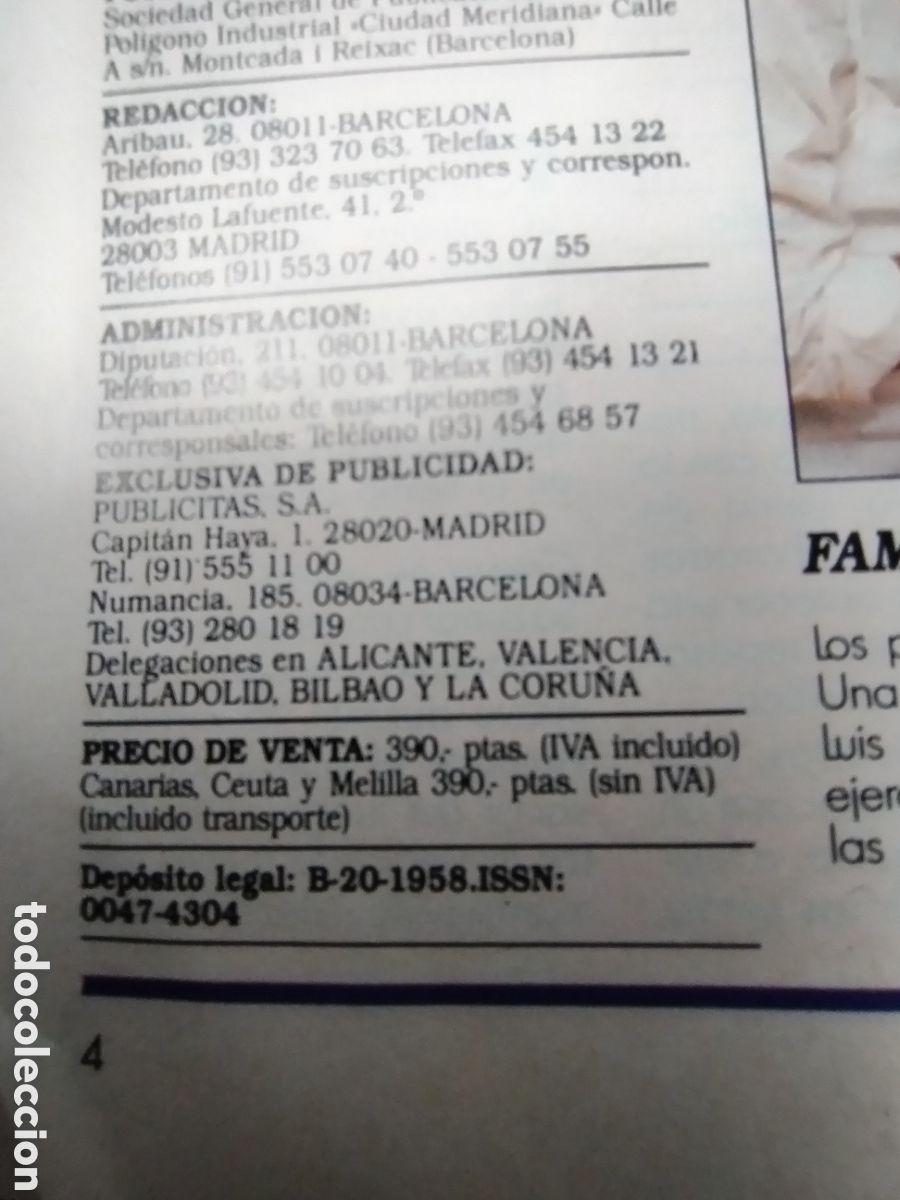 Coleccionismo de revistas: LECTURAS a&ntilde;o 1958 - Foto 2