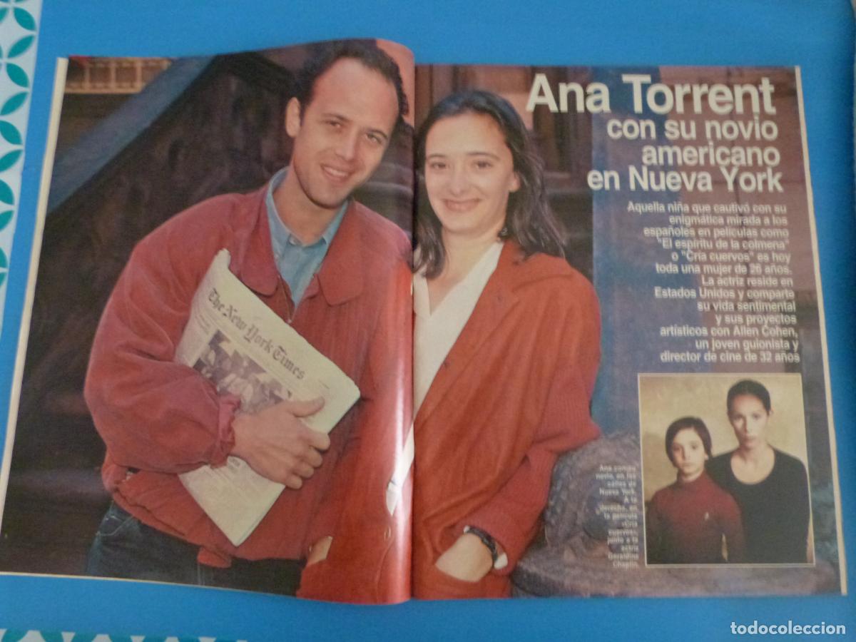 Coleccionismo de Revistas: RECORTE CLIPPING ANA TORRENT REVISTA LECTURAS N&ordm; 2117 PAG. 6-10