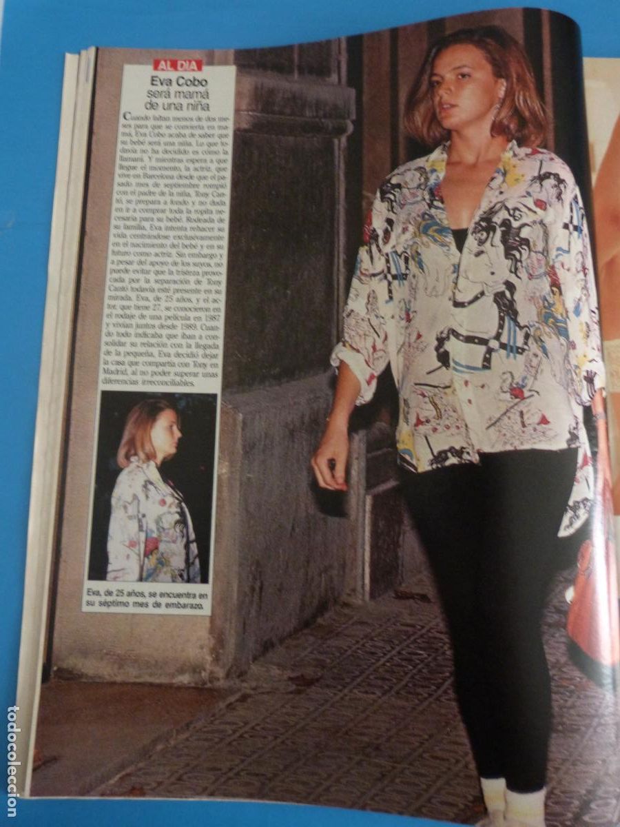 Coleccionismo de Revistas: RECORTE CLIPPING EVA COBO REVISTA LECTURAS N&ordm; 2117 PAG. 22