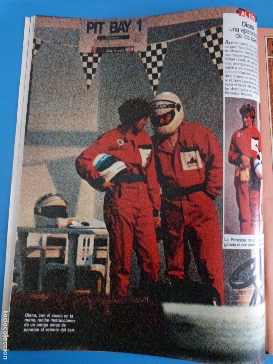 Coleccionismo de Revistas: RECORTE CLIPPING LADY DI DIANA DE GALES REVISTA LECTURAS N&ordm; 2117 PAG. 24