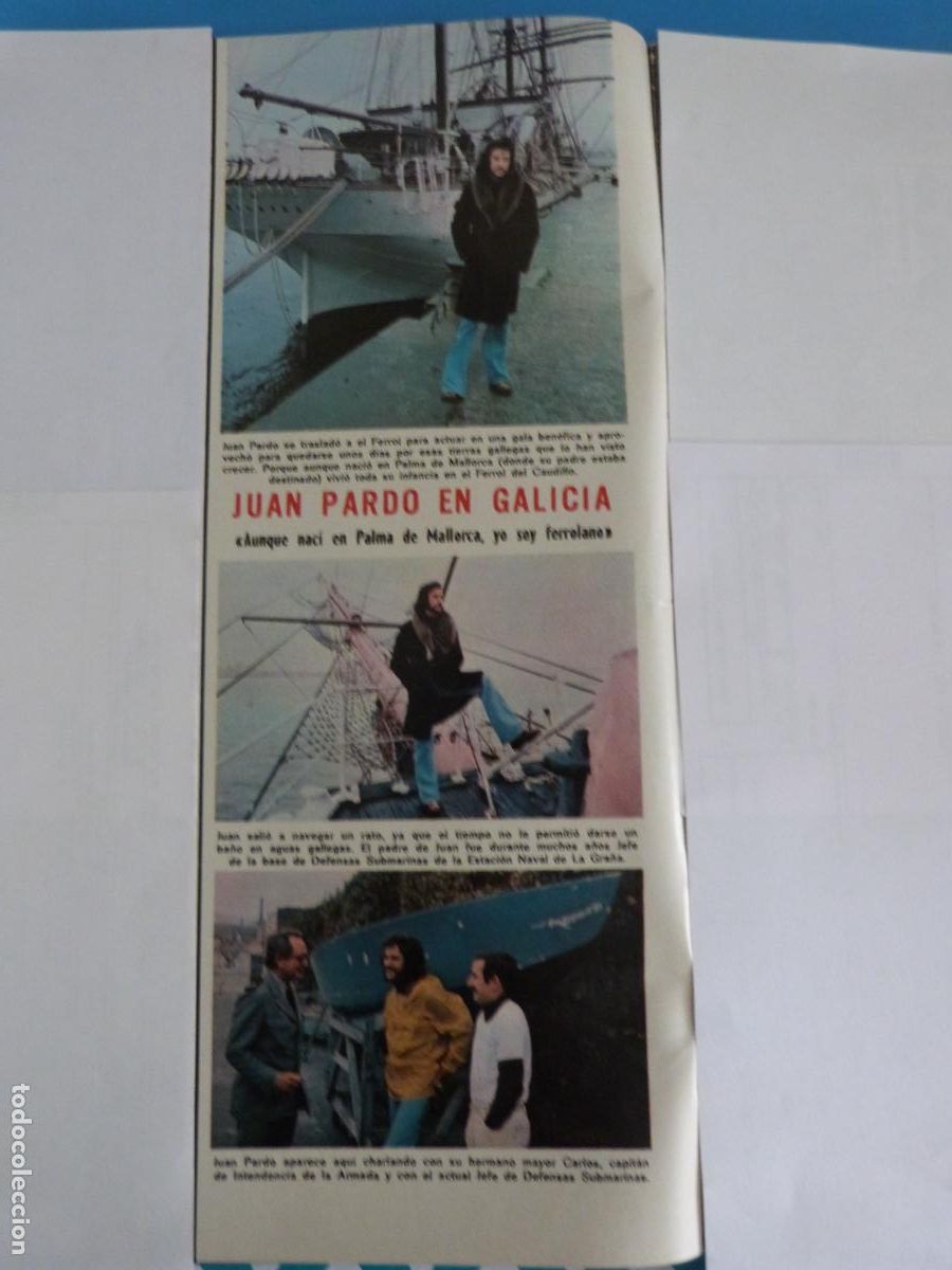 Coleccionismo de Revistas: RECORTE CLIPPING JUAN PARDO REVISTA LECTURAS N&ordm; 1152 PAG. 14