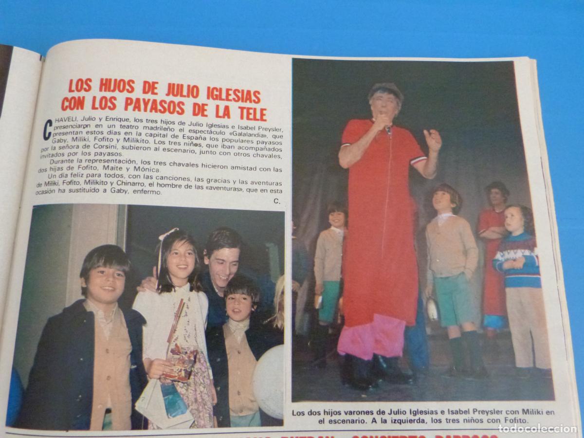 Coleccionismo de Revistas: RECORTE CLIPPING HIJOS JULIO IGLESIAS Y MILIKI REVISTA LECTURAS N&ordm; 1513 PAG. 73