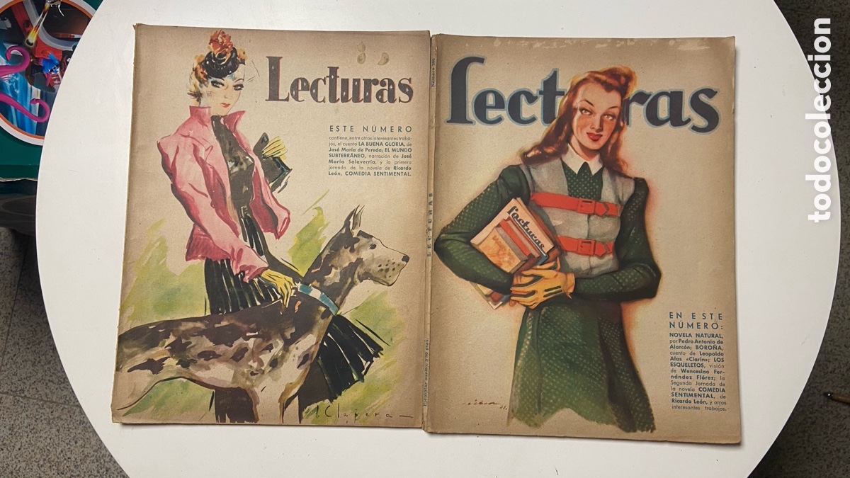 Coleccionismo de Revistas: Lote revistas Lecturas 1941