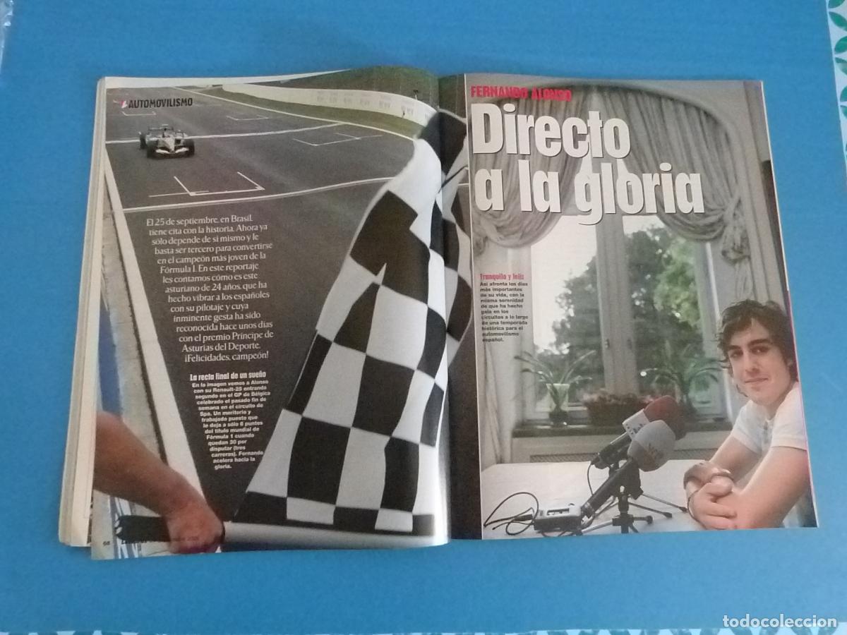 Coleccionismo de Revistas: RECORTE CLIPPING FERNANDO ALONSO FORMULA 1 F1 REVISTA LECTURAS N&ordm; 2791 PAG. 66-71