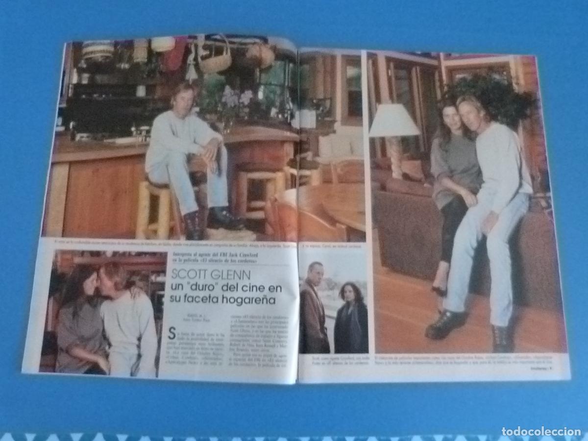 Coleccionismo de Revistas: RECORTE CLIPPING SCOTT GLENN REVISTA LECTURAS N&ordm; 2066 PAG. 6-9