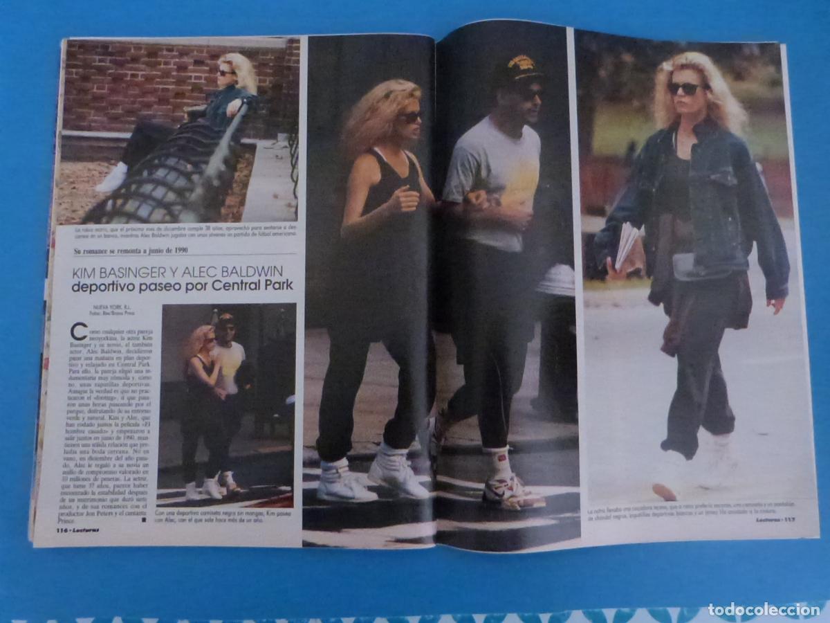 Coleccionismo de Revistas: RECORTE CLIPPING KIM BASINGER REVISTA LECTURAS N&ordm; 2066 PAG. 116,117