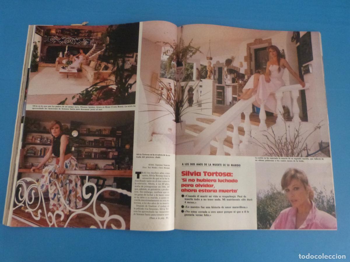 Coleccionismo de Revistas: RECORTE CLIPPING SILVIA TORTOSA REVISTA LECTURAS N&ordm; 1830 PAG. 94-97