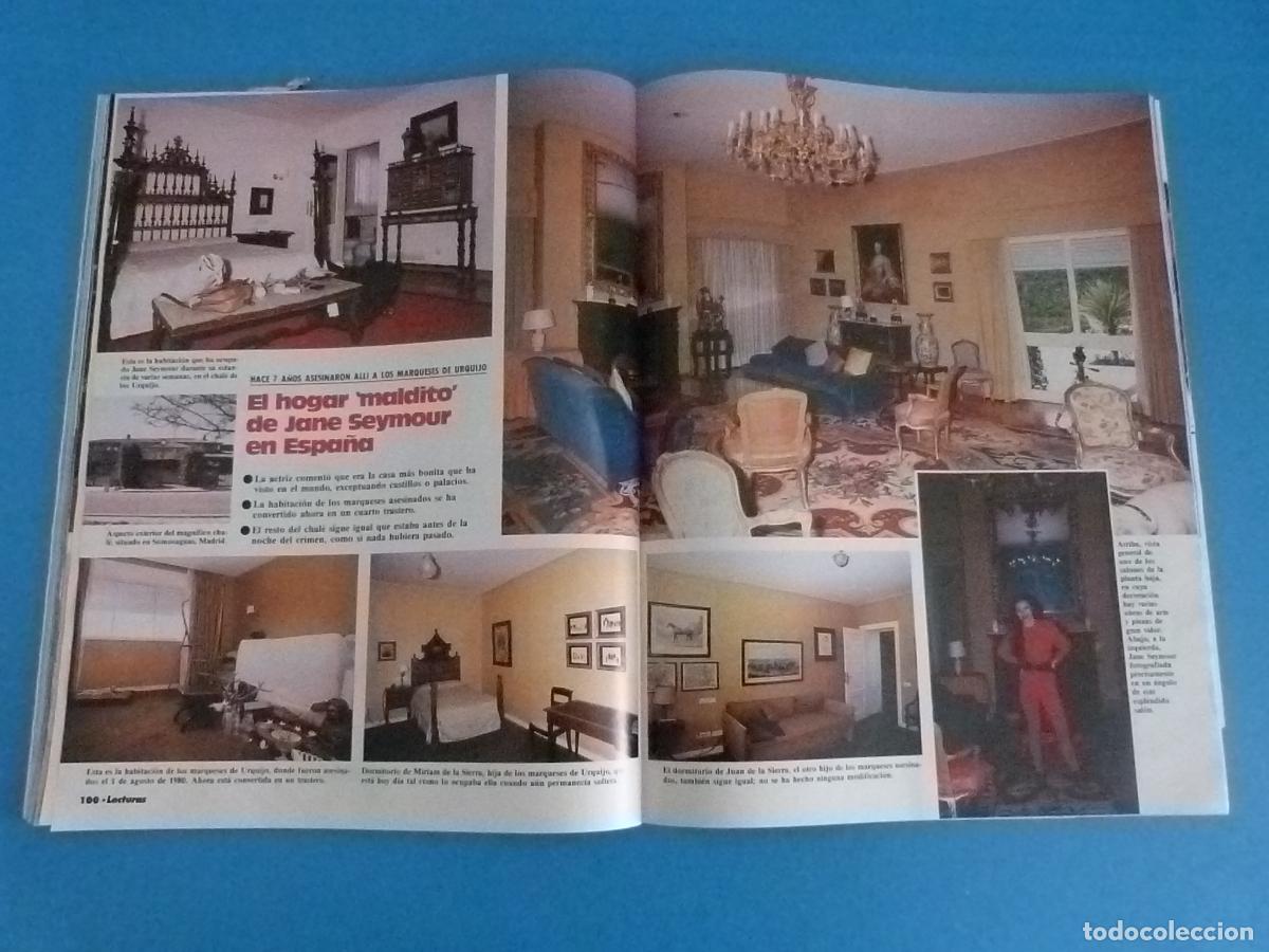 Coleccionismo de Revistas: RECORTE CLIPPING JANE SEYMOUR REVISTA LECTURAS N&ordm; 1830 PAG. 100-105