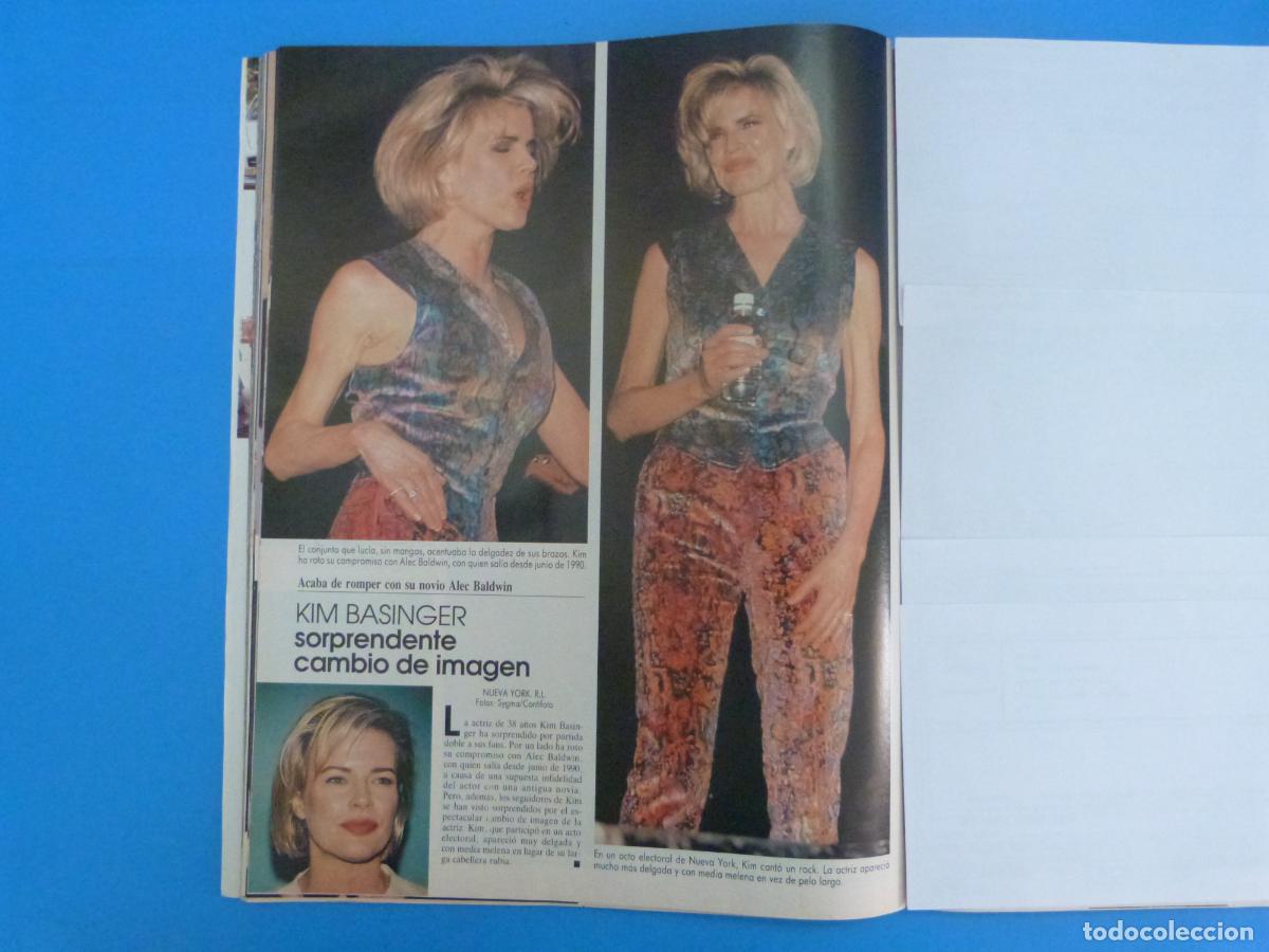 Coleccionismo de Revistas: RECORTE CLIPPING KIM BASINGER REVISTA LECTURAS N&ordm; 2088 PAG. 82