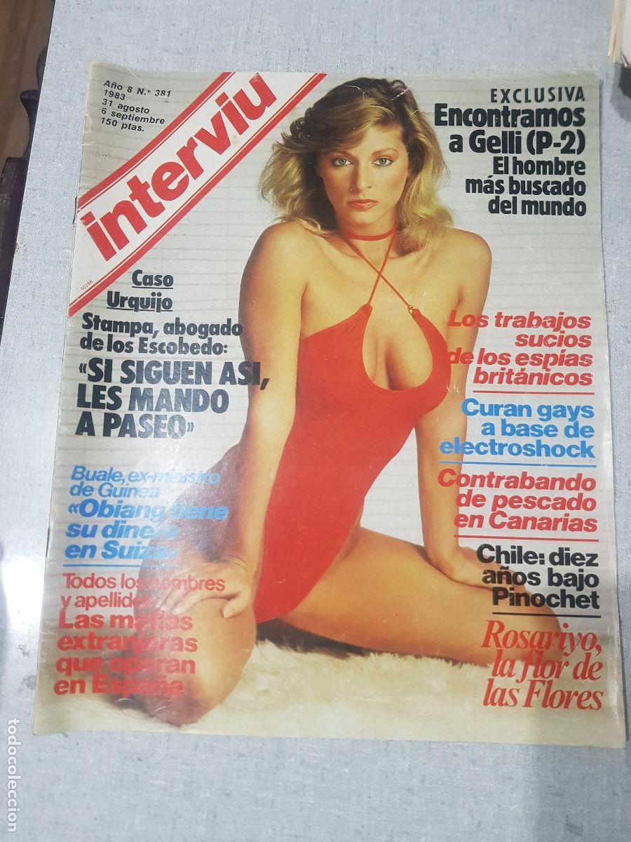 Coleccionismo de Revistas: REVISTA INTERVIU 1983 -N&ordm;381