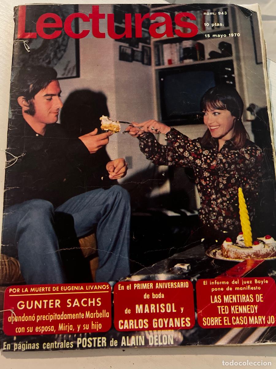 Coleccionismo de Revistas: LECTURAS. N&ordm; 943. MAYO 1970. GUNTER SACHS ABANDON&Oacute; PRECIPITADAMENTE, MARBELLA CON SU ESPOSA Y SU HIJ