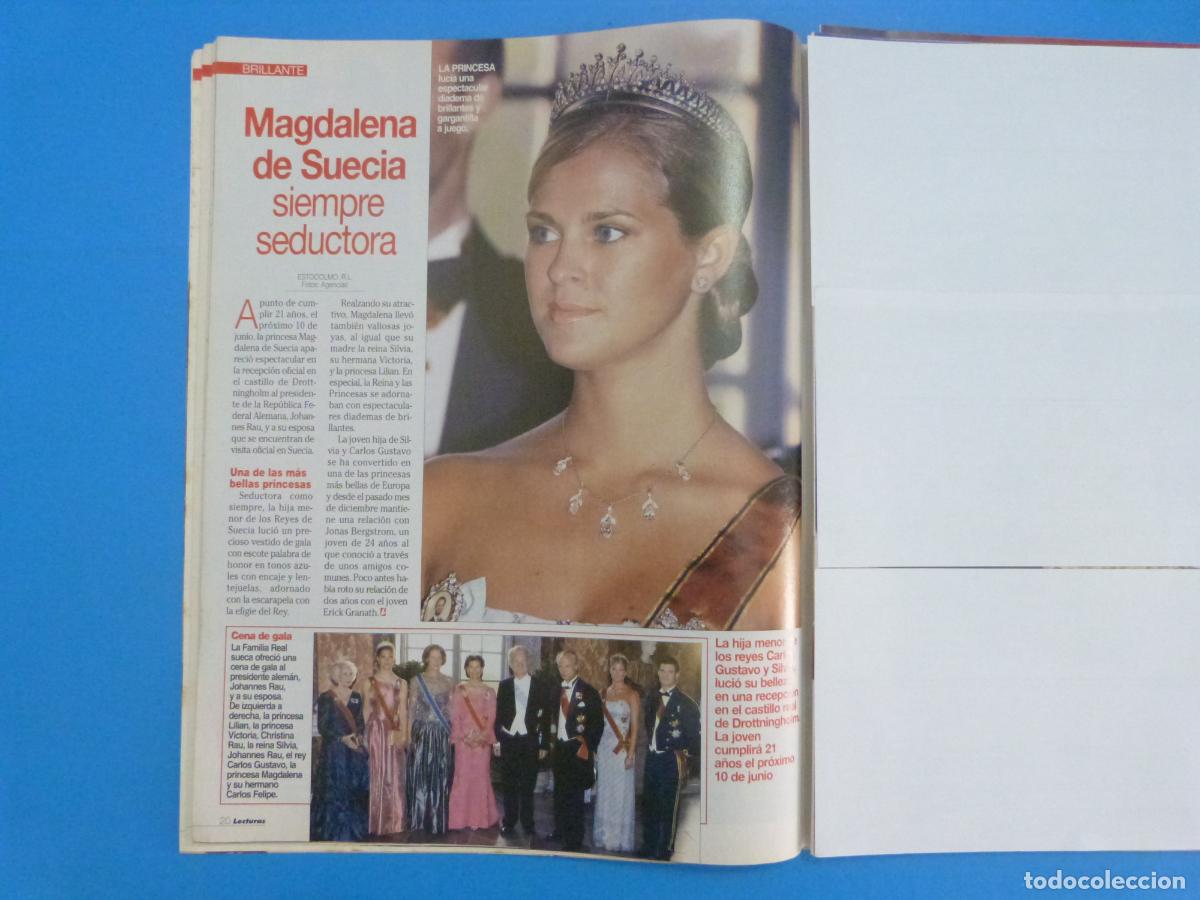 Coleccionismo de Revistas: RECORTE CLIPPING MAGDALENA DE SUECIA REVISTA LECTURAS N&ordm; 2670 PAG. 20
