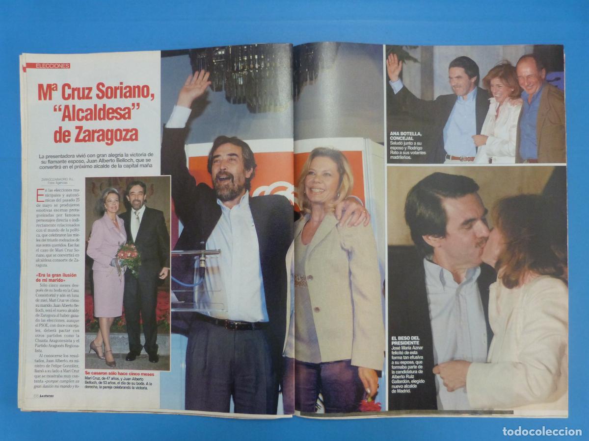 Coleccionismo de Revistas: RECORTE CLIPPING MARI CRUZ SORIANO REVISTA LECTURAS N&ordm; 2670 PAG. 68,69