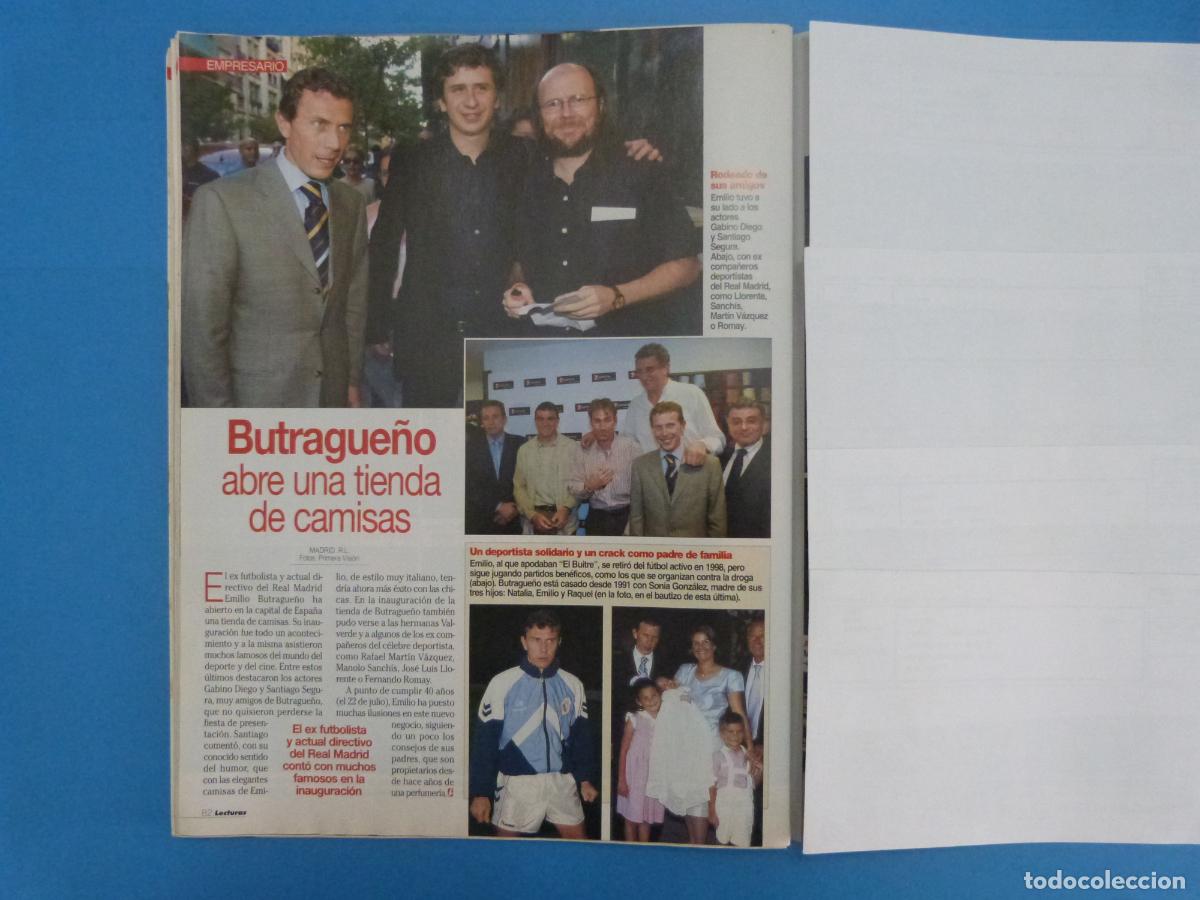 Coleccionismo de Revistas: RECORTE CLIPPING BUTRAGUE&Ntilde;O REVISTA LECTURAS N&ordm; 2670 PAG. 82