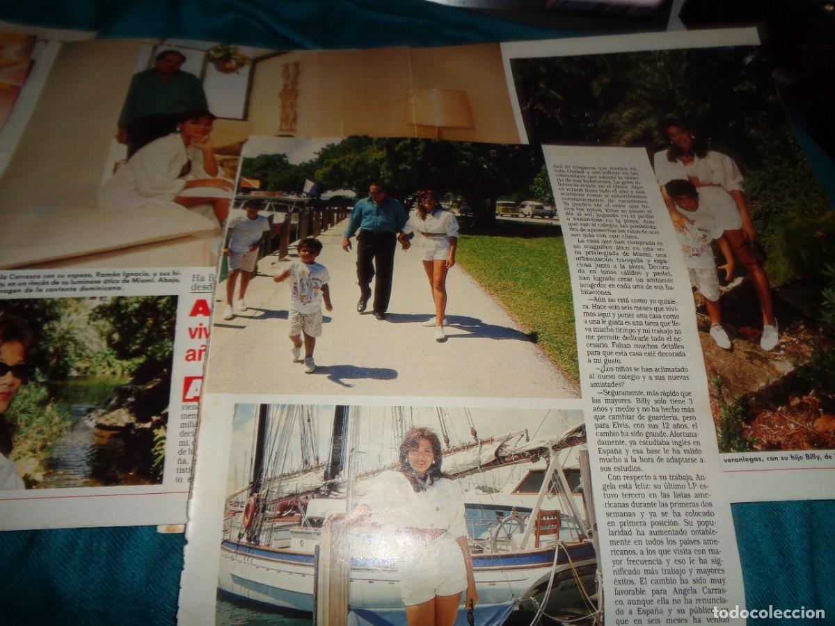 Coleccionismo de revistas: RECORTE : ELSA BAEZA, VIVE EN MIAMI A&Ntilde;ORANDO ESPA&Ntilde;A. LECTURAS, NOVMBRE 1988