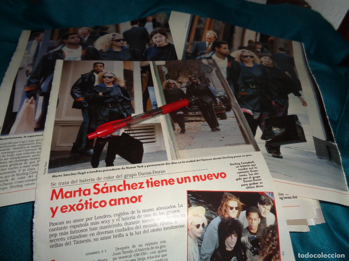 Sammeln von Zeitschriften: RECORTE : MARTA SANCHEZ, TIENE UN NUEVO Y EXOTICO AMOR. LECTURAS, DICBRE 1990