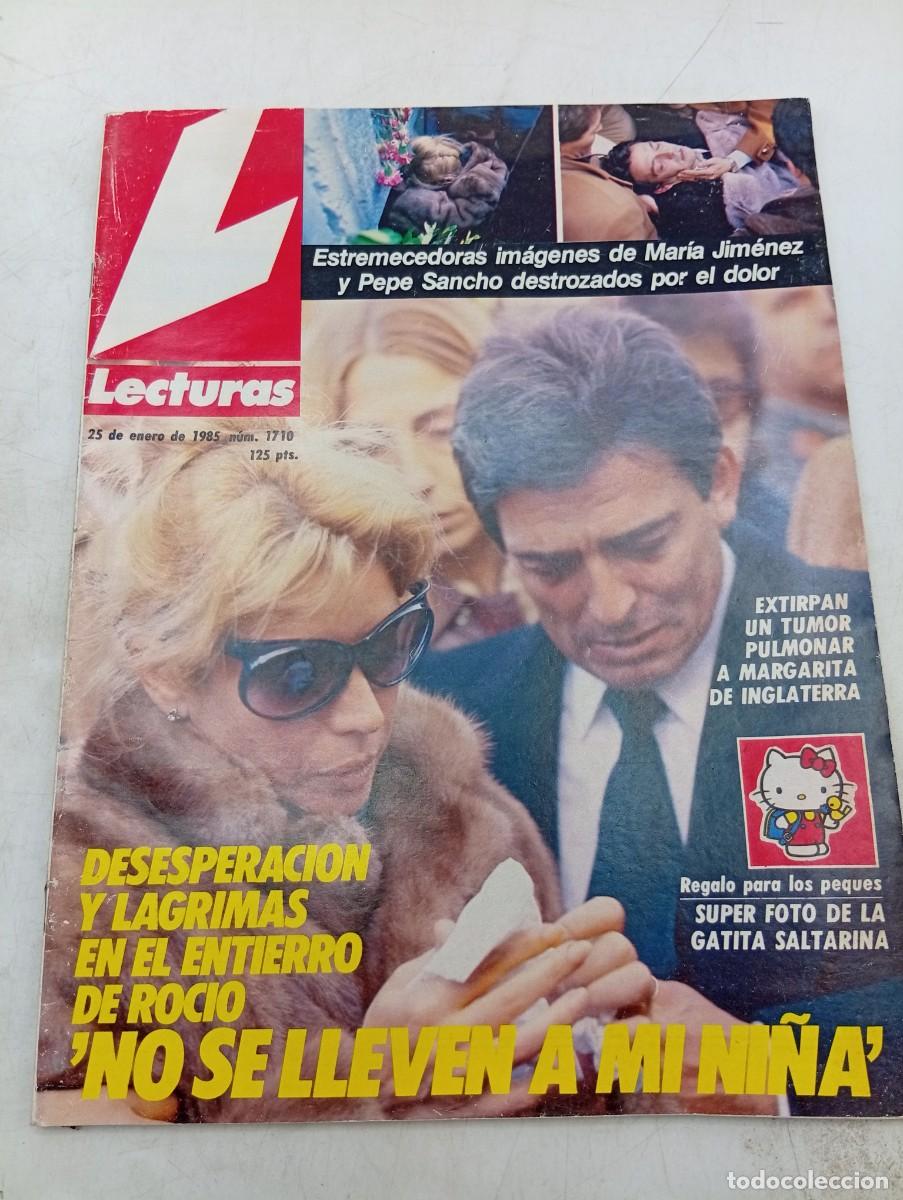 Sammeln von Zeitschriften: LECTURAS. N&ordm; 1710. A&Ntilde;O 1985. MARIA JIMENEZ Y PEPE SANCHO DESTROZADOS POR EL DOLOR. NORMA DUVAL. LEER