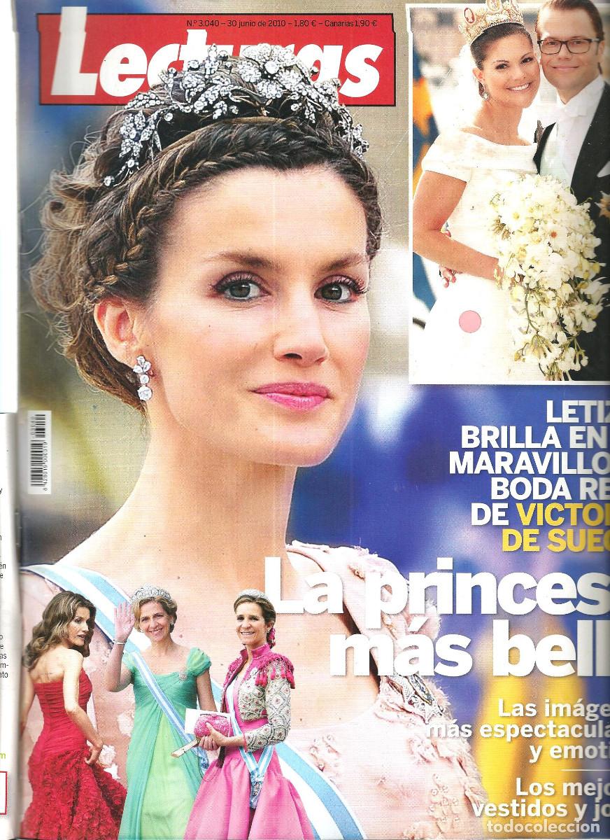 Coleccionismo de revistas: REVISTA *LECTURAS* N&ordm; 3040 - 30 JUNIO 2010 - LETIZIA, LA PRINCESA M&Aacute;S BELLA,....