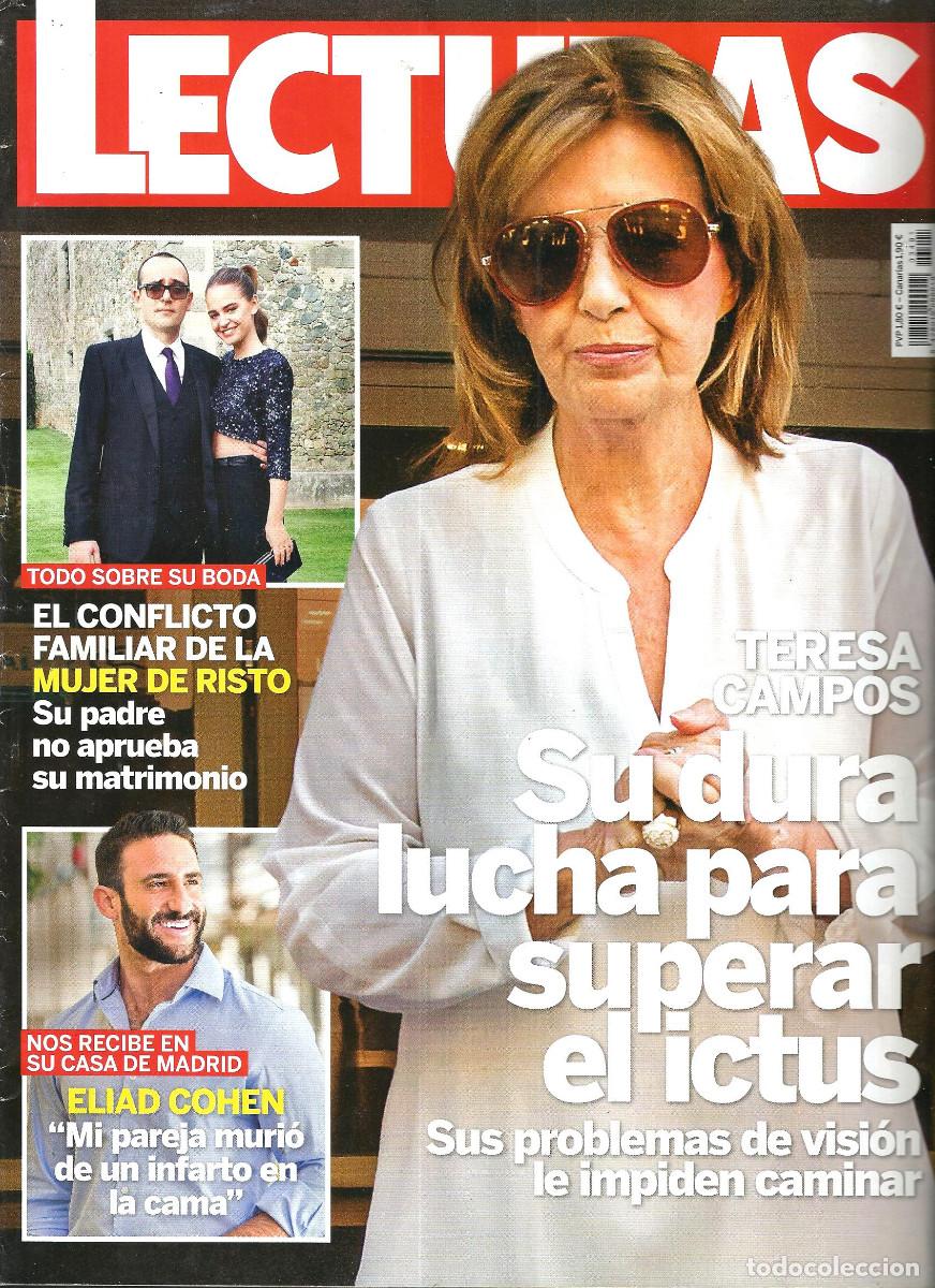 Coleccionismo de revistas: REVISTA LECTURAS N&ordm; 3401 - 31 MAYO 2017 - TERESA CAMPOS DURA LUCHA ..... (VER SUMARIO)