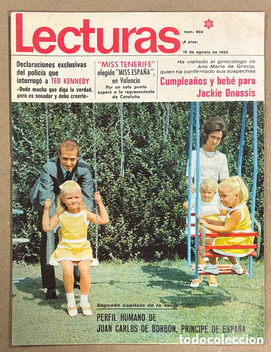 Coleccionismo de revistas: LECTURAS N&deg; 904 (1969). JUAN CARLOS BORB&Oacute;N, GINA LOLLOBRIGIDA, SOF&Iacute;A LOREN,?MISS TENERIFE,&hellip;