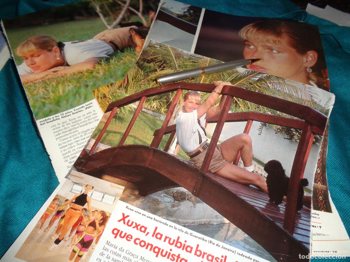 Coleccionismo de revistas: RECORTE : XUXA, LA RUBIA BRASILE&Ntilde;A QUE CONQUISTA ALOS NI&Ntilde;OS. LECTURAS, ENERO 1991
