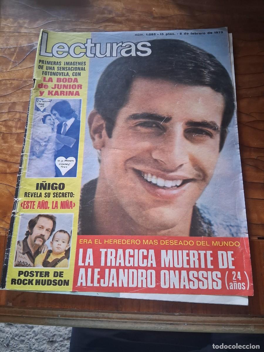 Coleccionismo de revistas: Revista Lecturas 1085 Jose Maria i&ntilde;igo Maria Isabel &Aacute;lvarez Montgomery Clift