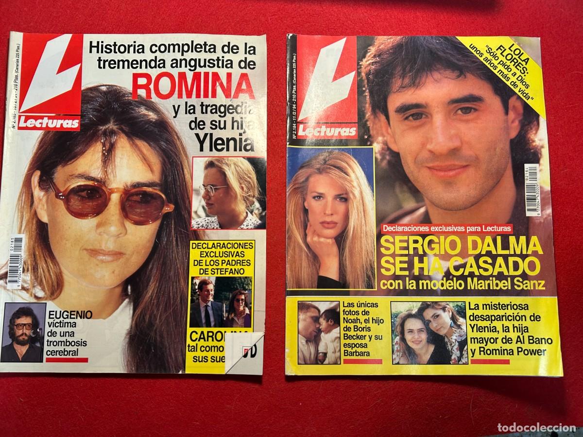 Coleccionismo de revistas: Lecturas revista n&ordm; 2184 - 2875-Romina-Eugenio-Sergio Dalma-Belen Rueda- Johnny Depp 1994