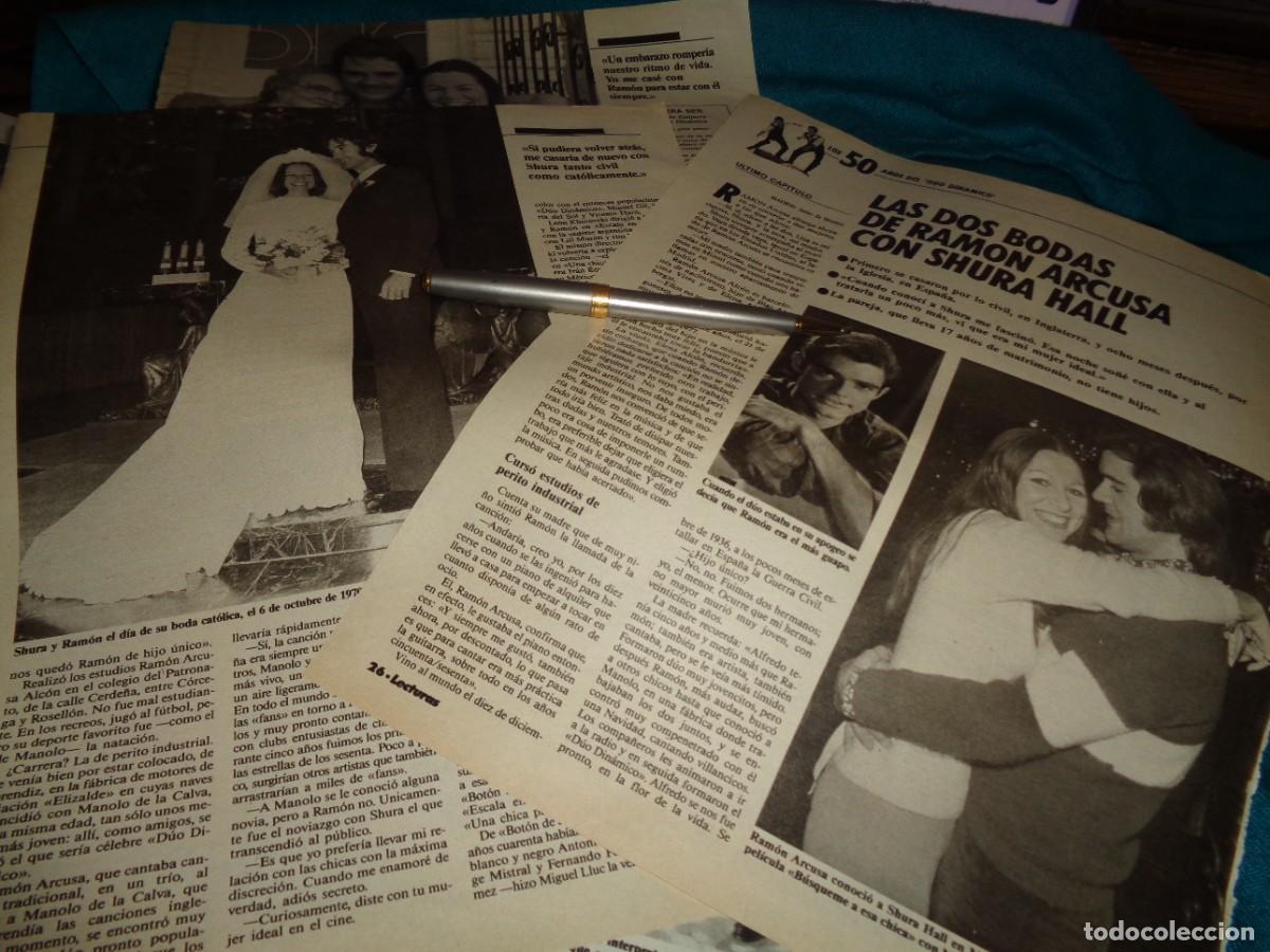 Coleccionismo de revistas: RECORTE : LOS 50 A&Ntilde;OS DEL &rdquo;DUO DINAMICO&rdquo;. CAP ULTIMO. LECTURAS, MARZO 1987