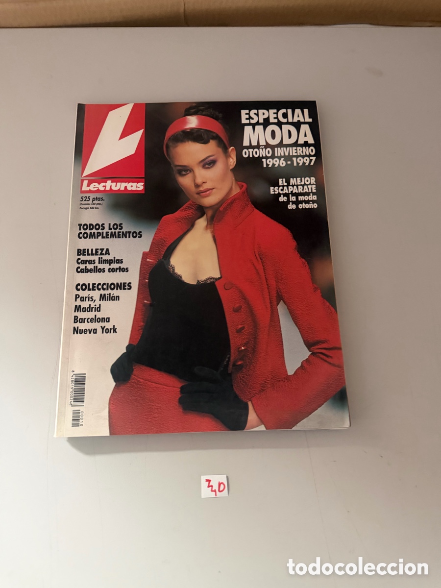 Coleccionismo de revistas: Revista lecturas n&uacute;mero 10 extraordinario especial moda pret a porter a&ntilde;o 1996