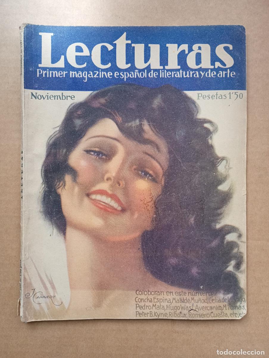 Coleccionismo de revistas: REVISTA LECTURAS NOVIEMBRE 1932