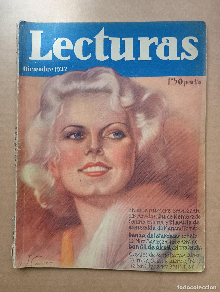 Coleccionismo de revistas: REVISTA LECTURAS DICIEMBRE 1932