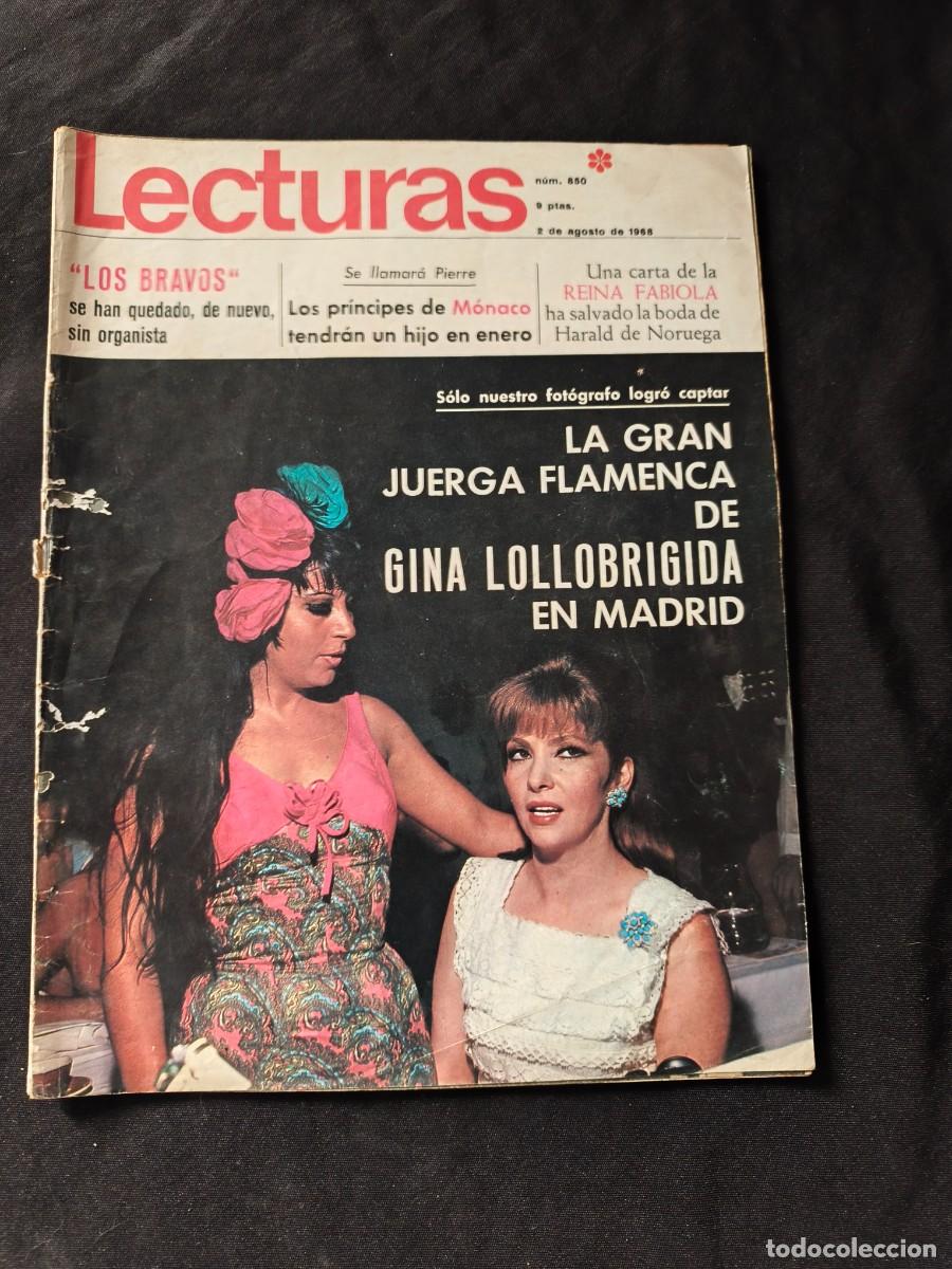 Coleccionismo de revistas: Revista lecturas de agosto de 1968