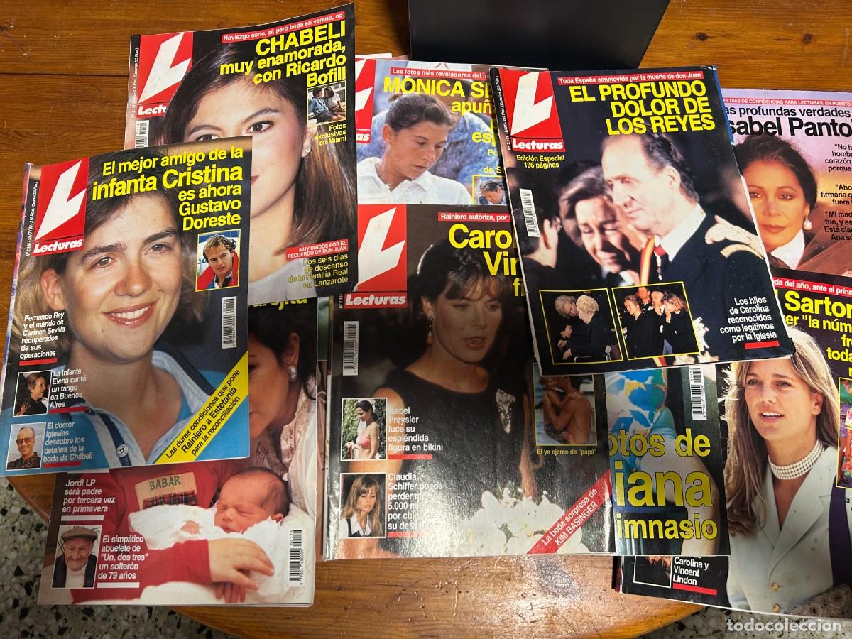 Coleccionismo de revistas: lecturas revista de 1993 Carmen Sevilla-Pantoja-J.Carlos-Chaveli-Judit Masco-lote 21 venta por unida