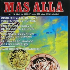 Coleccionismo de Revista Más Allá: REVISTA MÁS ALLÁ - Nº 74 - ABRIL DE 1995 - VER PORTADA E ÍNDICE