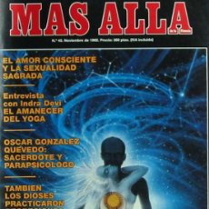 Coleccionismo de Revista Más Allá: REVISTA MÁS ALLÁ - Nº 45 - NOVIEMBRE DE 1992 - VER PORTADA E ÍNDICE