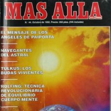Coleccionismo de Revista Más Allá: REVISTA MÁS ALLÁ - Nº 44 - OCTUBRE DE 1992 - VER PORTADA E ÍNDICE