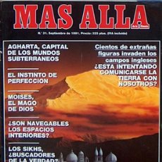 Coleccionismo de Revista Más Allá: MAS ALLA Nº 31 SEP 1991: AGHARTA, MOISES, LOS SIKHS, COLECCIONABLE DE CINE: VAMPIROS, LICANTROPOS