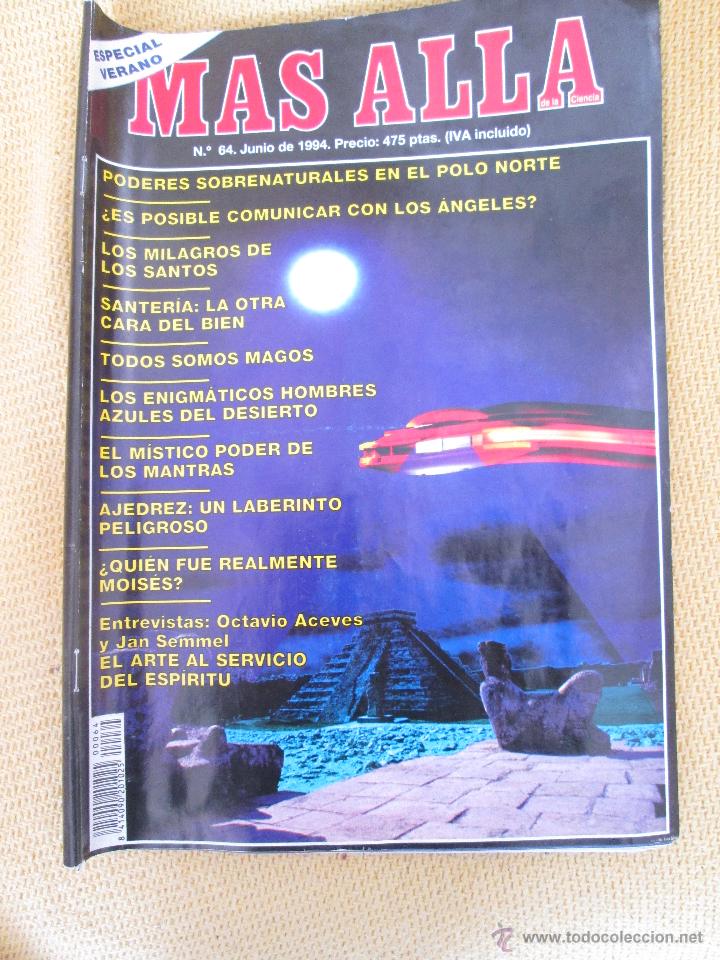Coleccionismo de Revista Más Allá: REVISTA MAS ALLA Nº64 AÑO 1994 - Foto 1 - 71708171