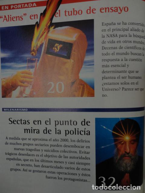 Coleccionismo de Revista Más Allá: REVISTA MAS ALLA Nº 122 ,AÑO 1999 - VIDA EXTRATERRESTRE - CURACIONES MILAGROSAS - SECTAS - Foto 7 - 69887217