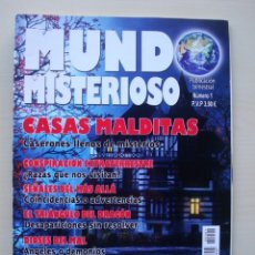 Coleccionismo de Revista Más Allá: MUNDO MISTERIOSO Nº 1 (CASAS MALDITAS, CONSPIRACIÓN EXTRATERRESTRE, ...) OFERTA 3X2 LLÉVATE 3 PAGA 2