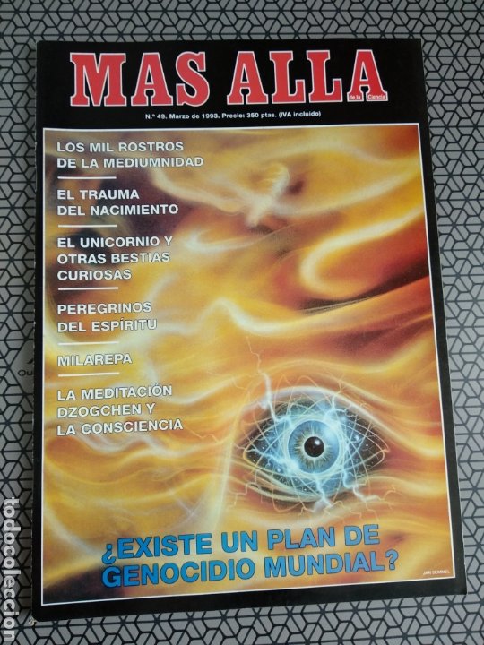 Coleccionismo de Revista Más Allá: Lote 9 revistas Mas Allá de 1993 - Foto 2 - 174390464